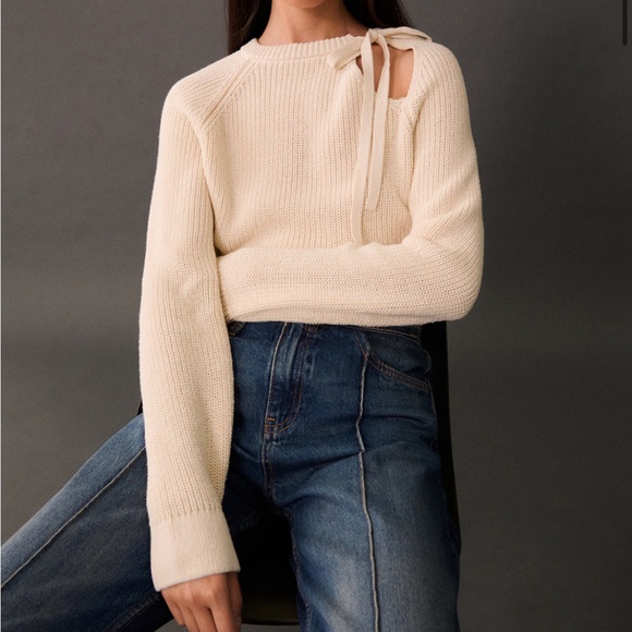 Mango CUT-OUT KNITTED SWEATER - Picture 2 of 7